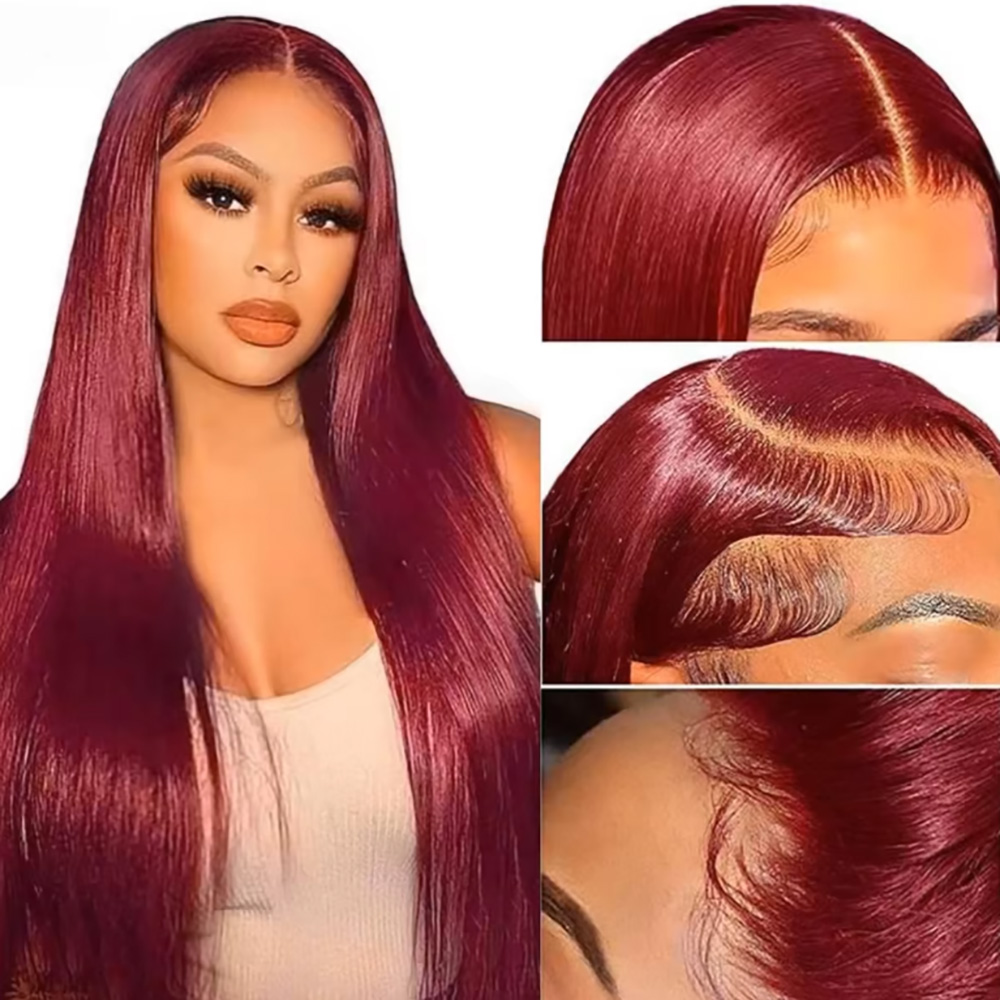 باروكة شعر طبيعي حريري مستقيم  - مراجعة Human Hair Wigs وسعره