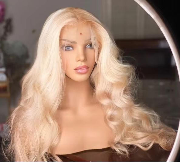 شعر مستعار أشقر 613 طويل مموج، - مراجعة 613 Blonde Body Wave Lace Front Wig وسعره