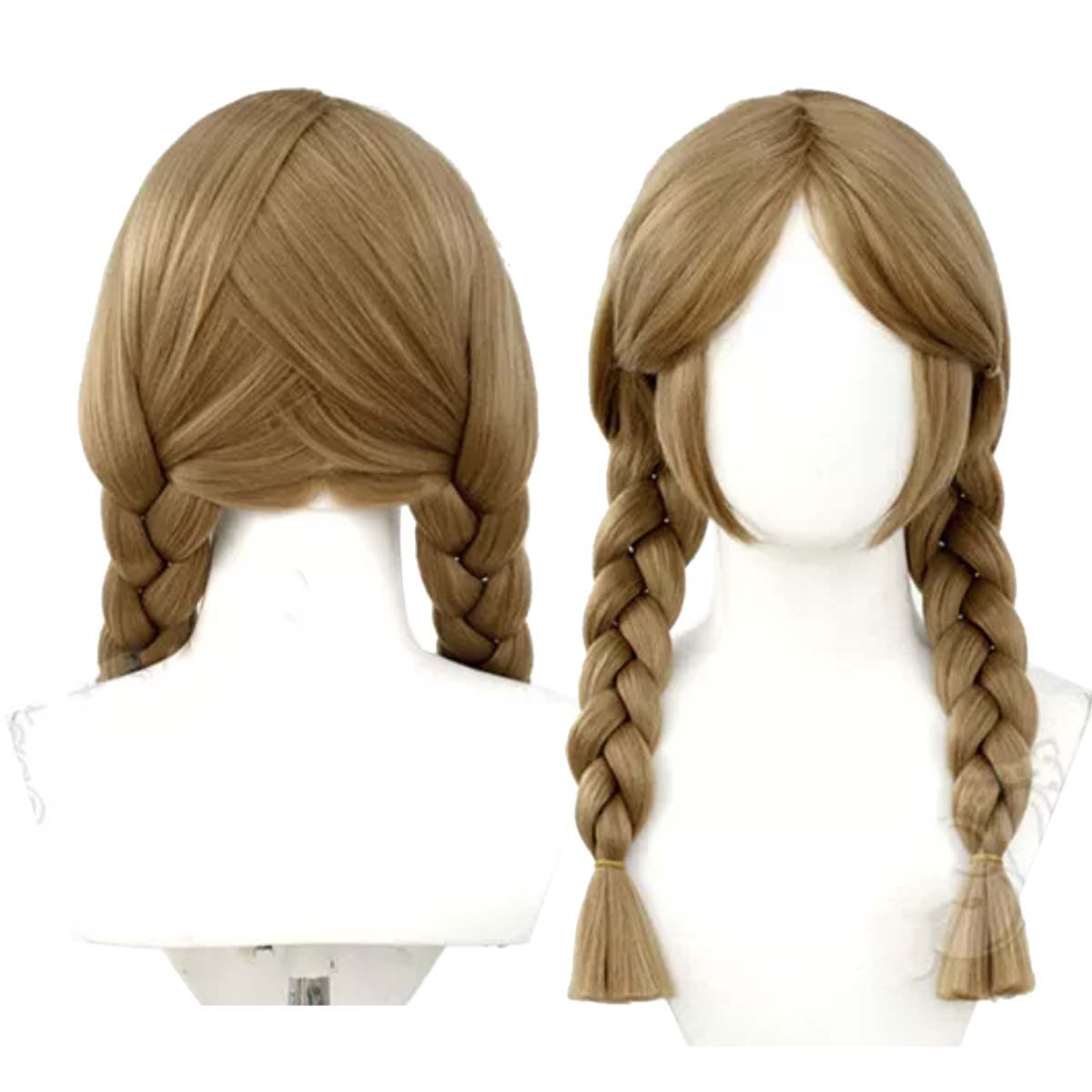 شعر مستعار صناعي مقاوم للحرارة - مراجعة Synthetic Braided Wigs For Black Women وسعره