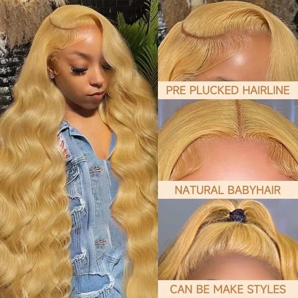 باروكة شعر طبيعي بلون العسل، م - مراجعة Human Hair Wigs وسعره