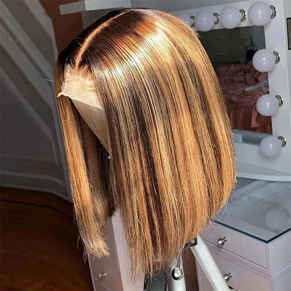 شعر مستعار بوب قصير من الشعر ا - مراجعة Glueless Wear And Go Human Hair Wig وسعره
