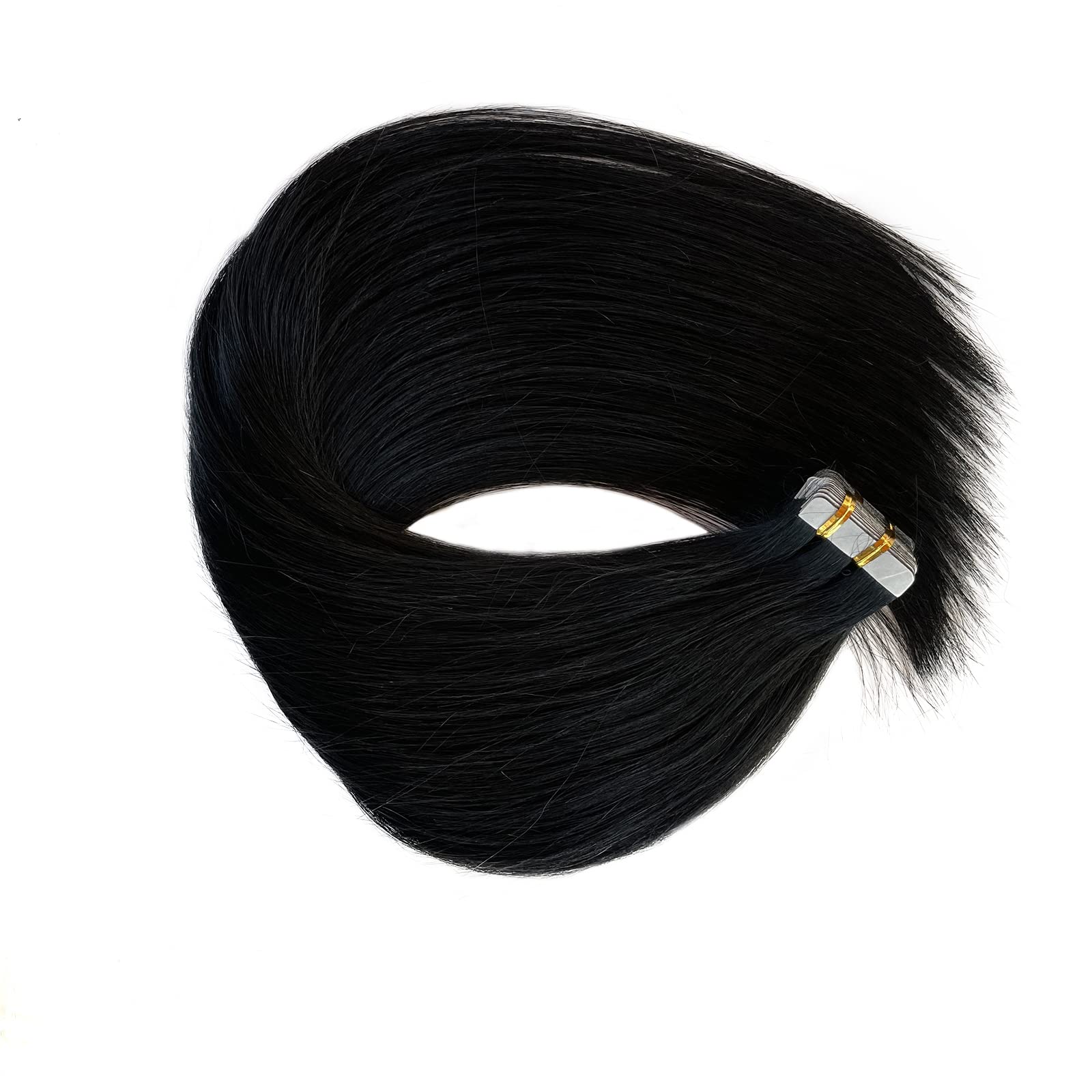 وصلات شعر بشري قابلة للصق # وص - مراجعة Invisible Tape In Extensions Real Hair وسعره