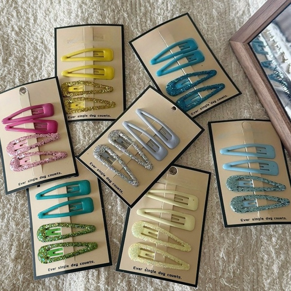 دبابيس شعر على شكل قطرات ماء ب - مراجعة Hair Clips وسعره