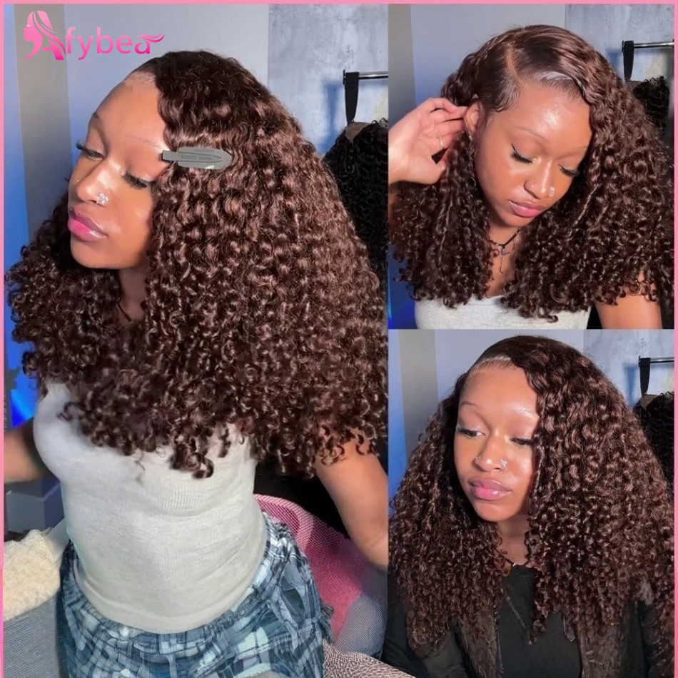 شعر مستعار أمامي مجعد من الدان - مراجعة Hd Lace Frontal Wig Human Hair Pre Plucked وسعره